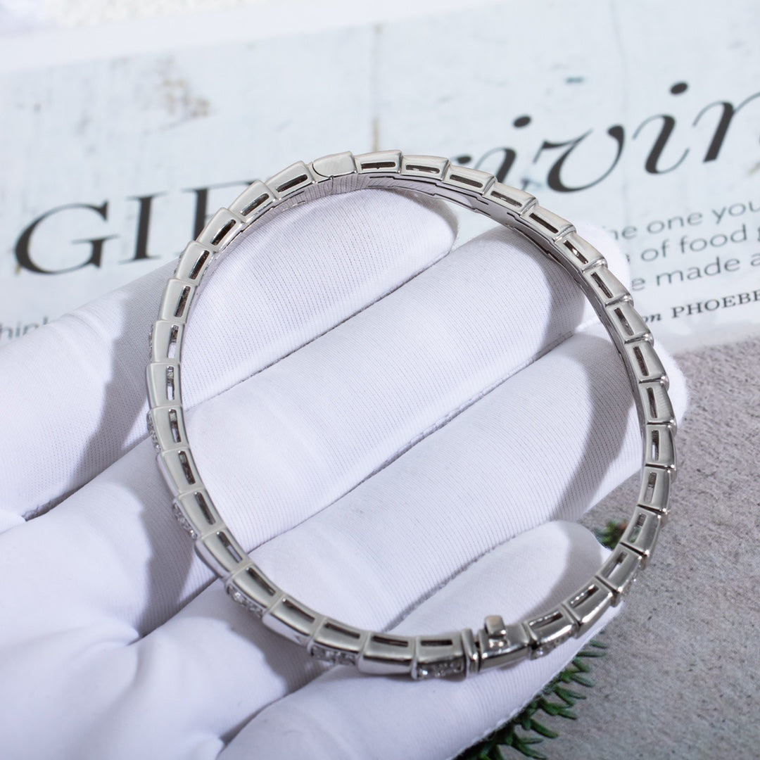 [Vintora]SERPENTI BRACELET SILVER DIAMOND