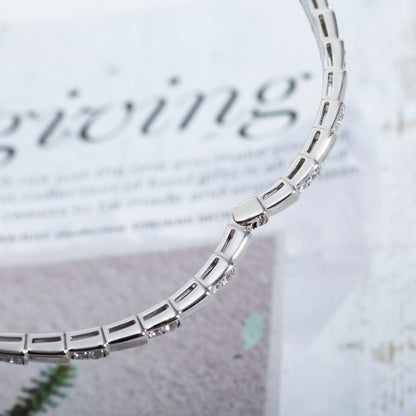 [Vintora]SERPENTI BRACELET SILVER DIAMOND