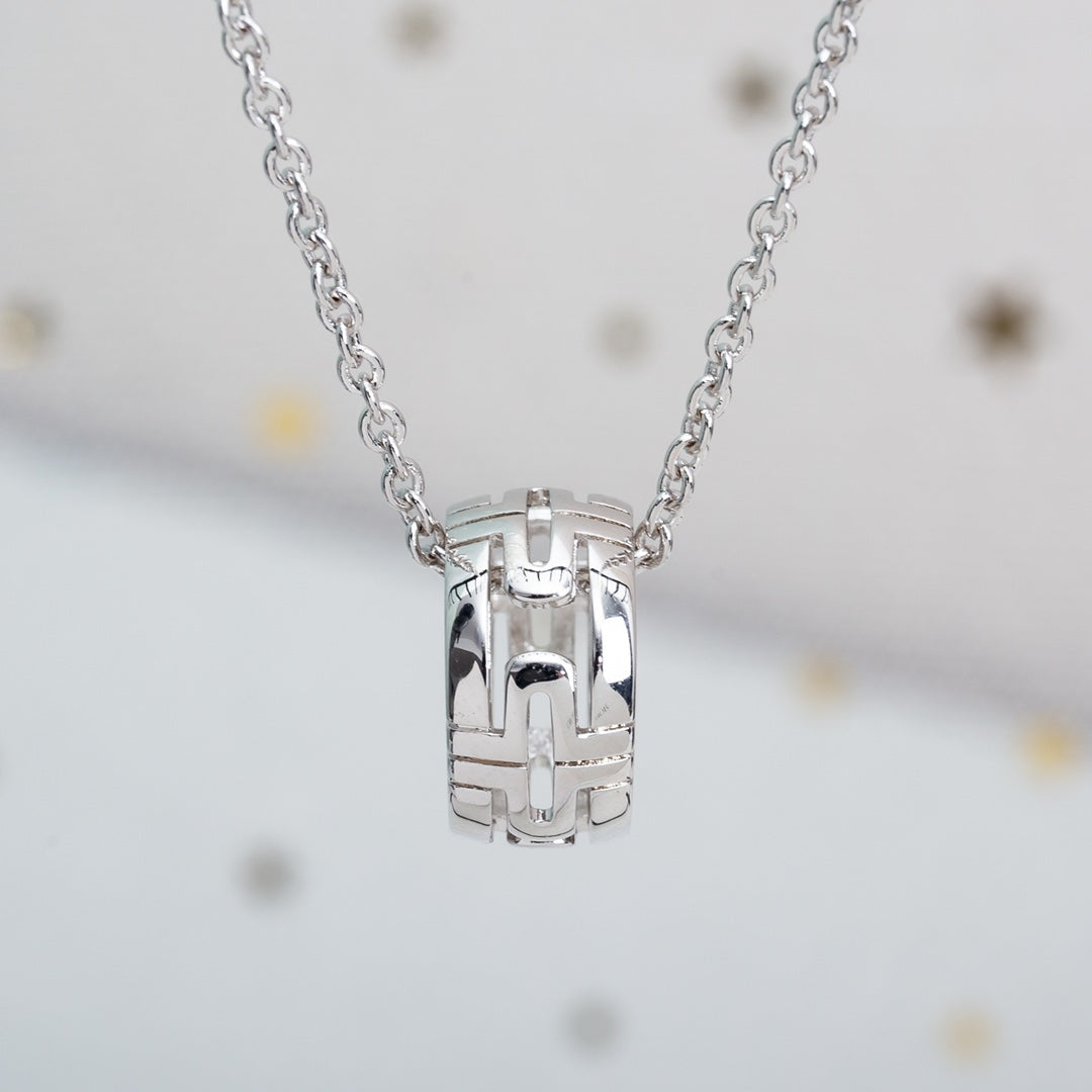 [Vintora]PARENTESI NECKLACE SILVER