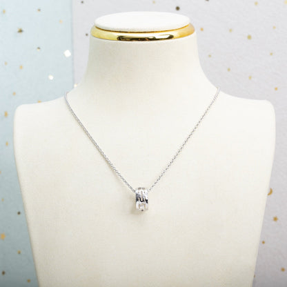 [Vintora]PARENTESI NECKLACE SILVER