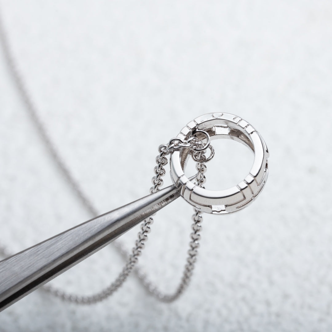 [Vintora]PARENTESI NECKLACE SILVER