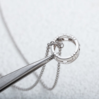 [Vintora]PARENTESI NECKLACE SILVER