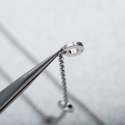 [Vintora]PARENTESI NECKLACE SILVER