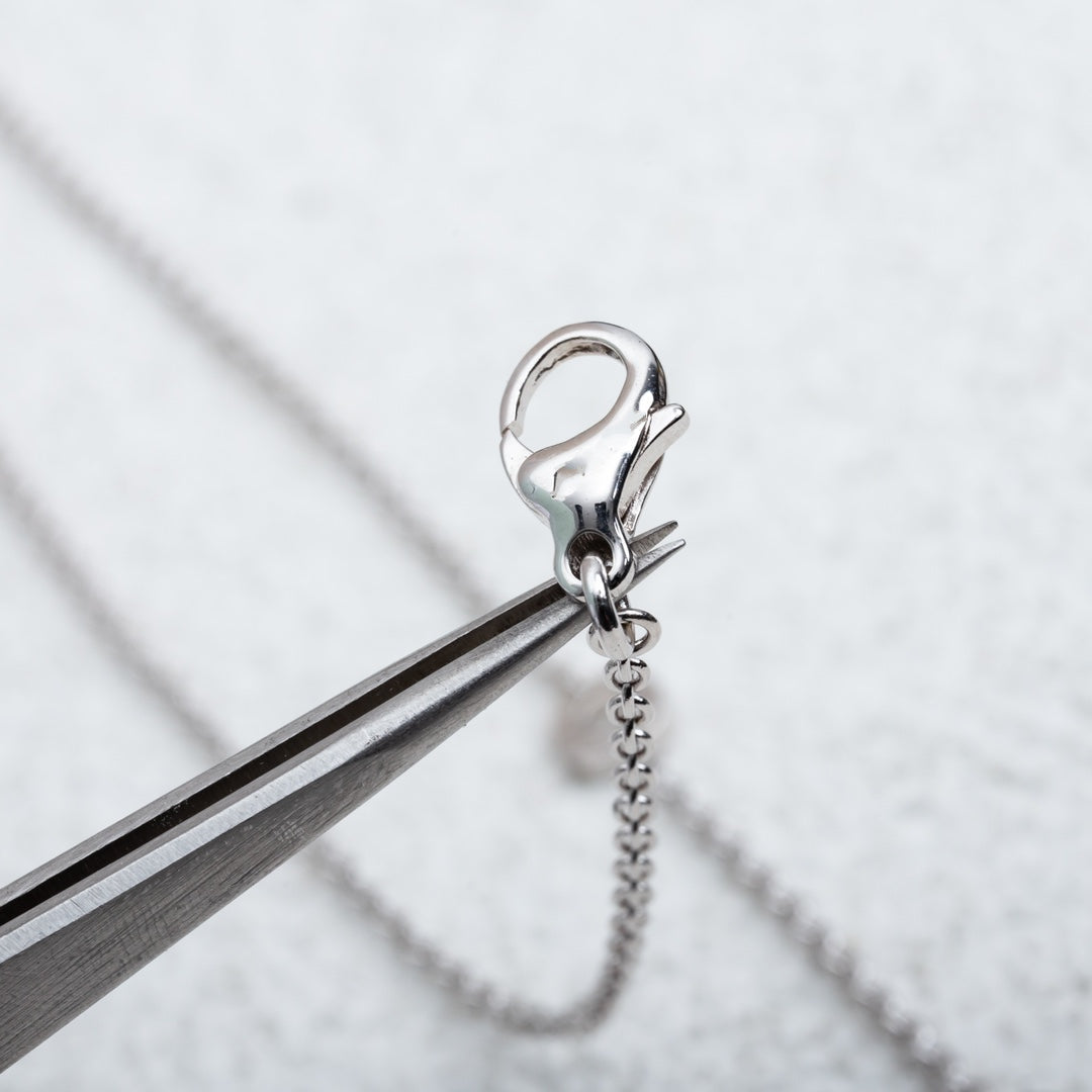 [Vintora]PARENTESI NECKLACE SILVER