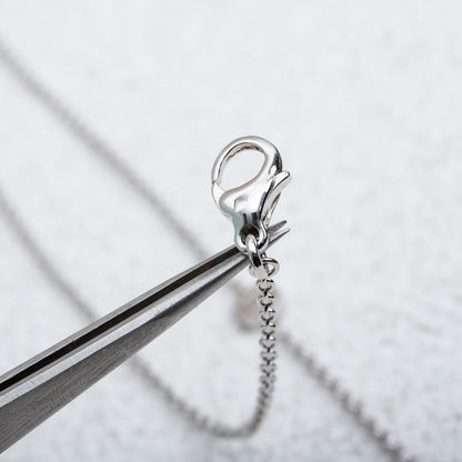 [Vintora]PARENTESI NECKLACE SILVER