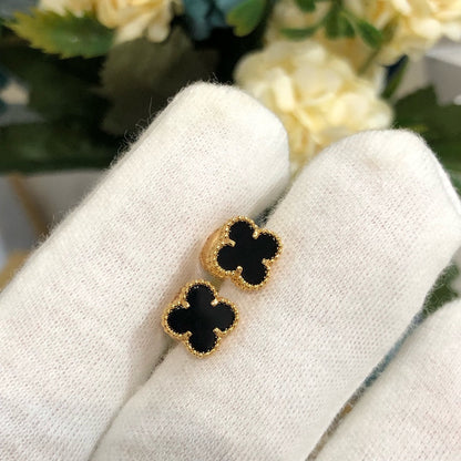 [Vintora]CLOVER MINI GOLD EARRINGS