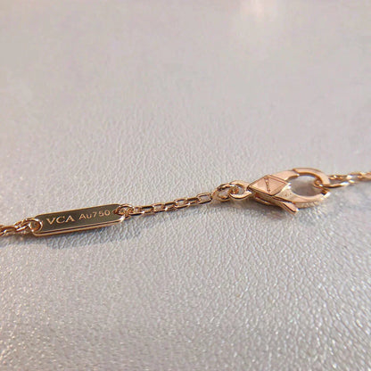 [Vintora]COLLIER PENDENTIF PERLÉ OR / OR ROSE