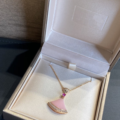 [Vintora]DREAM NECKLACE PINK OPAL