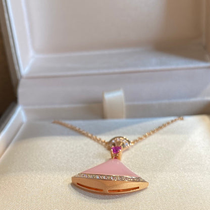 [Vintora]DREAM NECKLACE PINK OPAL