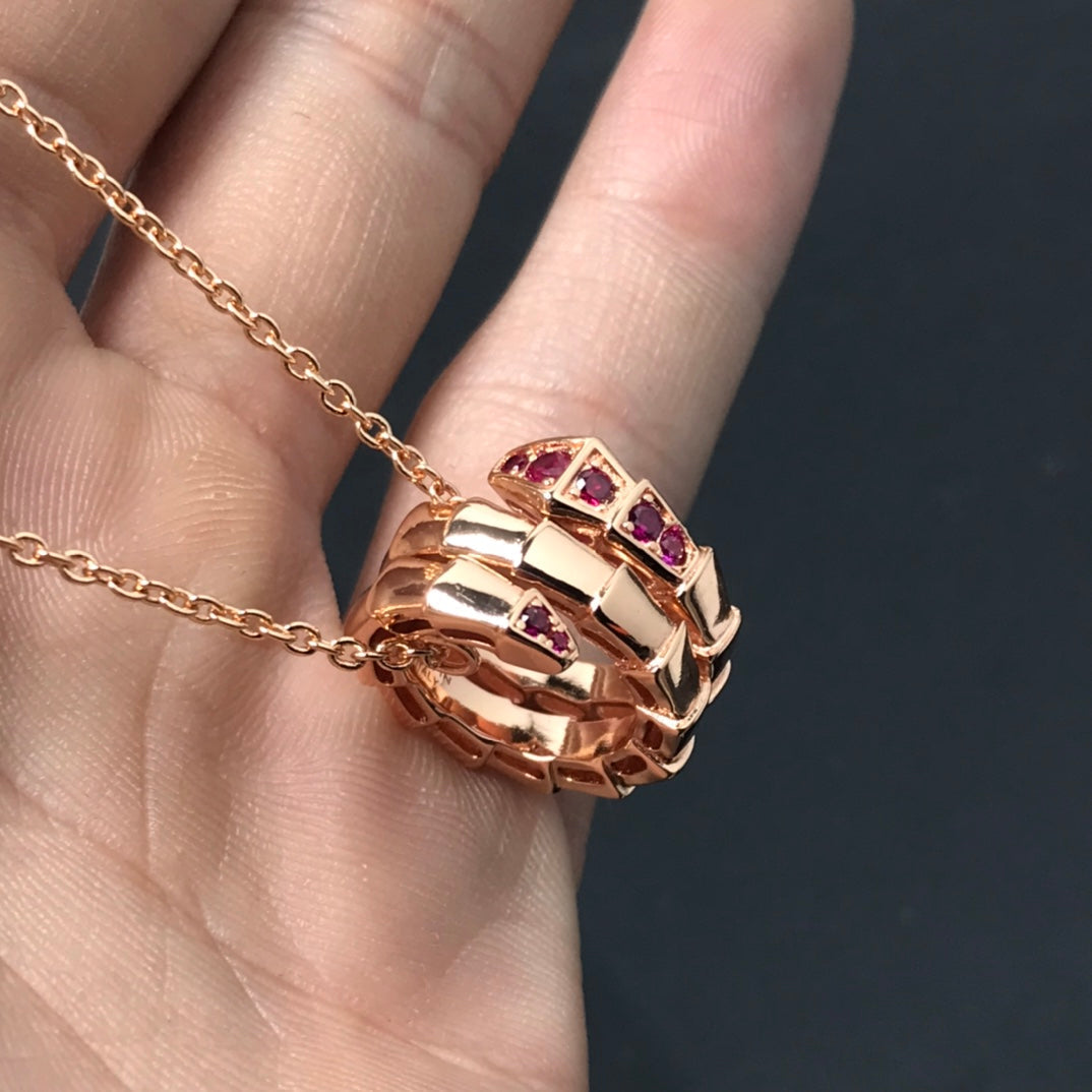 [Vintora]SERPENTI PEDANT NECKLACE