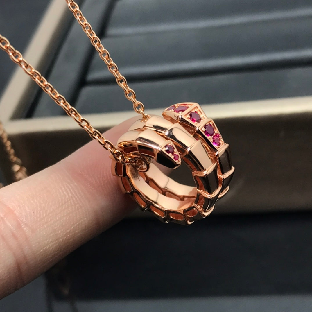 [Vintora]SERPENTI PEDANT NECKLACE