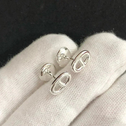 [Vintora]CHAINE SMALL EARRINGS GOLD AND SILVER