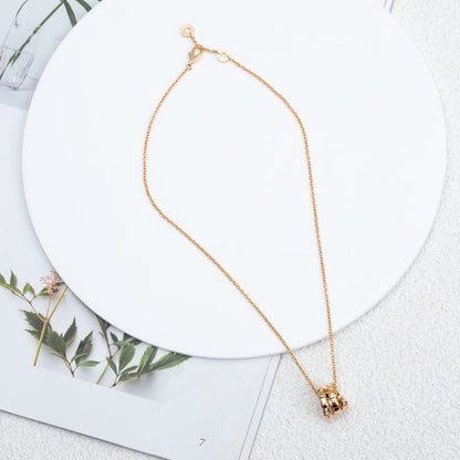[Vintora]SERPENTI PINK GOLD NECKLACE DIAMOND