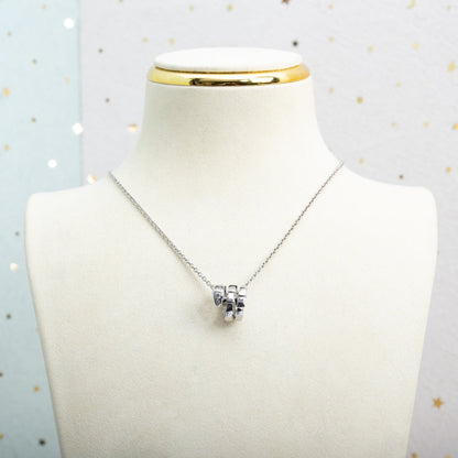 [Vintora]SERPENTI SILVER NECKLACE DIAMOND