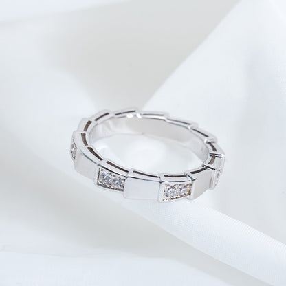 [Vintora]SERPENTI RING SILVER  3MM