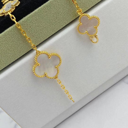 [Vintora]BRACELET CLOVER MAGIC BALAI OR 5 MOTIFS