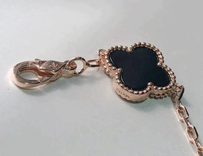 [?Vintora]CLOVER 5 MOTIFS MULTICOLOR BRACELET