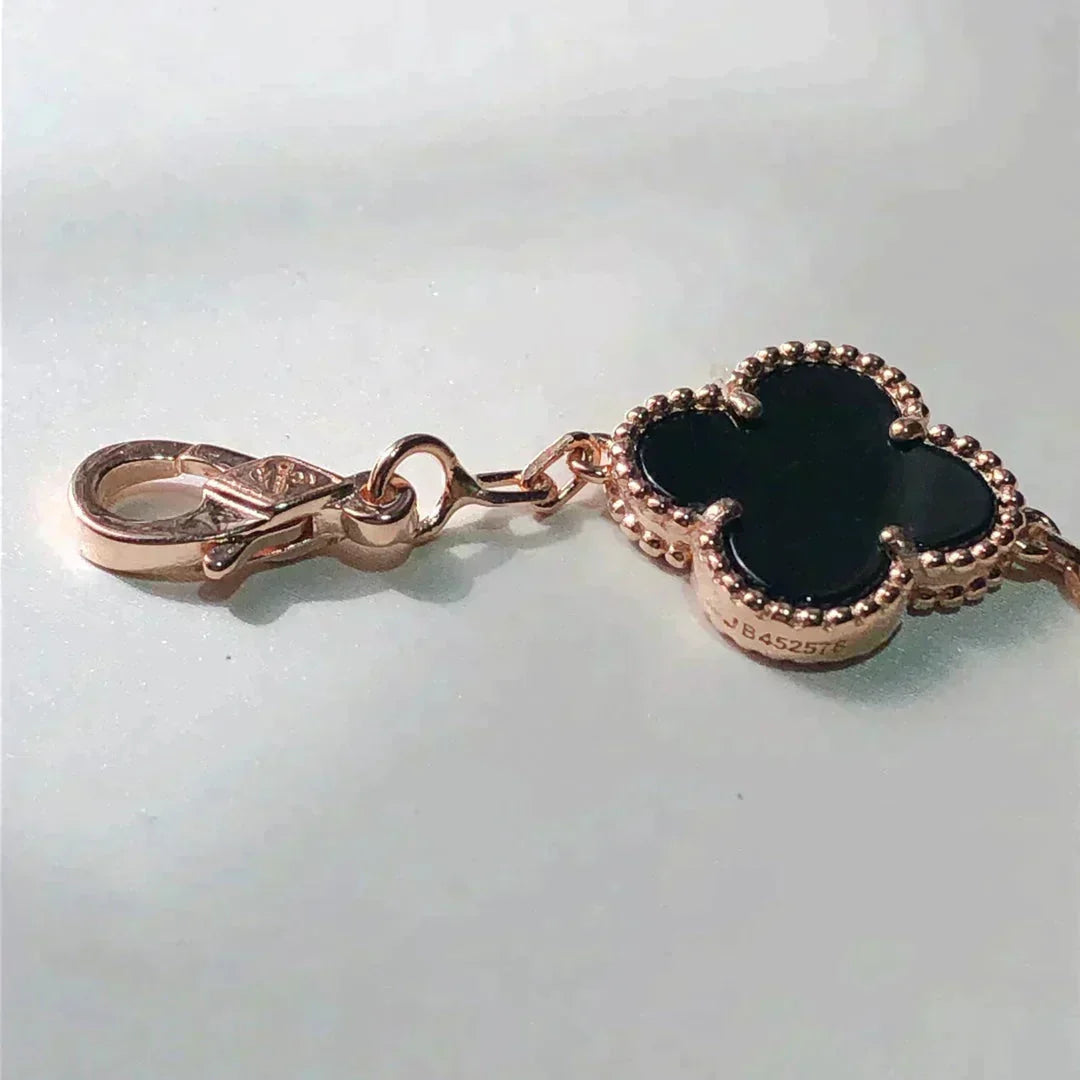 [?Vintora]CLOVER 5 MOTIFS MULTICOLOR BRACELET