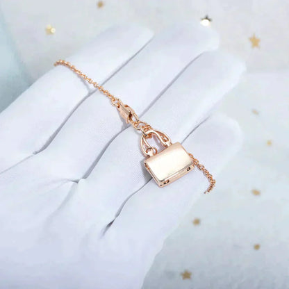 [Vintora]AMULETTE PEDANT ROSE GOLD NECKLACE