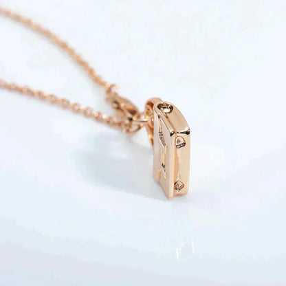 [Vintora]AMULETTE PEDANT ROSE GOLD NECKLACE