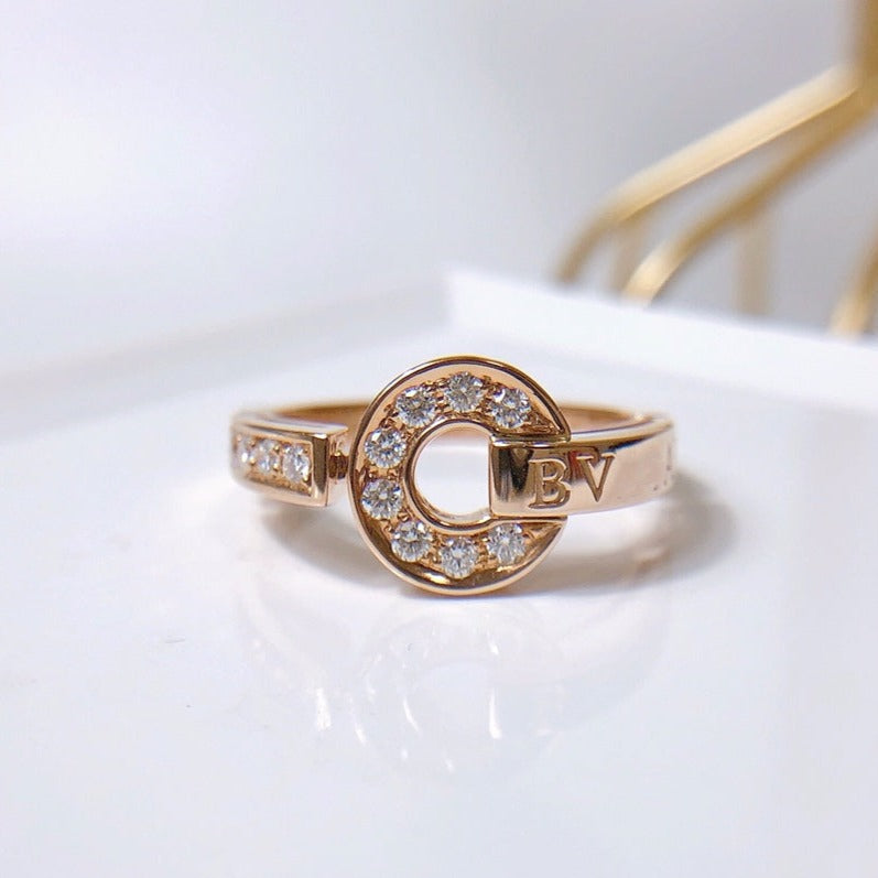 [Vintora]DREAM RING DIAMOND PINK GOLD