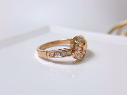 [Vintora]DREAM RING DIAMOND PINK GOLD