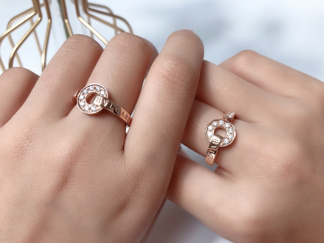 [Vintora]DREAM RING DIAMOND PINK GOLD