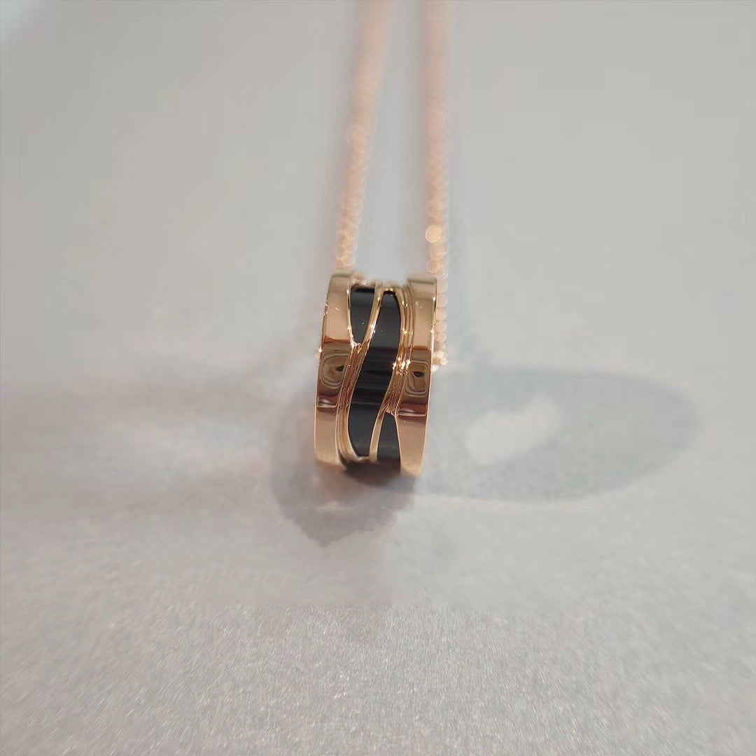 [Vintora]ZERO 1 NECKLACE PINK GOLD