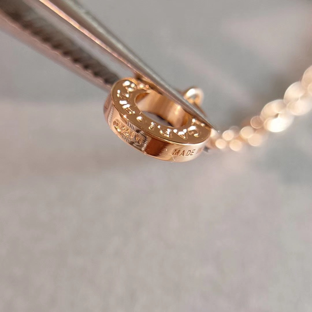 [Vintora]ZERO 1 NECKLACE PINK GOLD