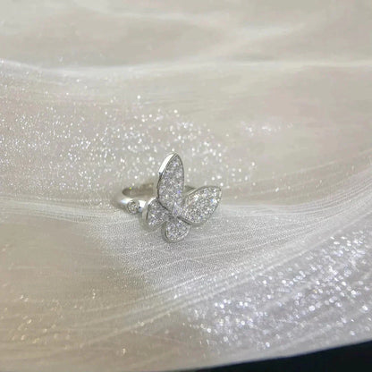 [Vintora]BUTTERFLY DIAMOND RING