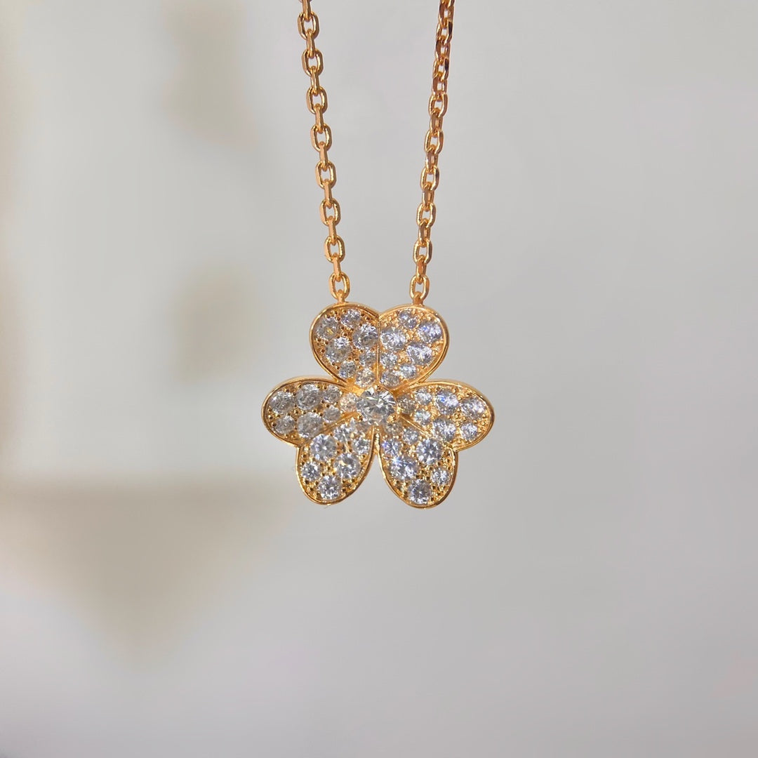 [Vintora]COLLIER FLEUR DIAMANT