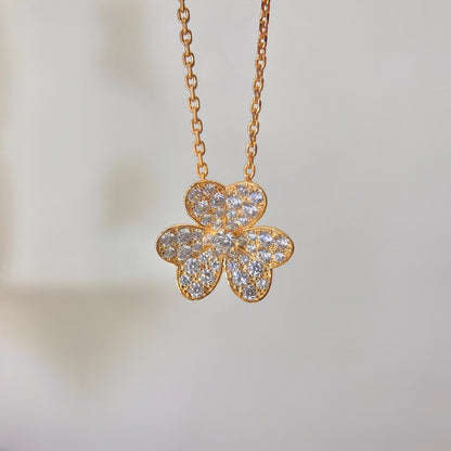 [Vintora]COLLIER FLEUR DIAMANT