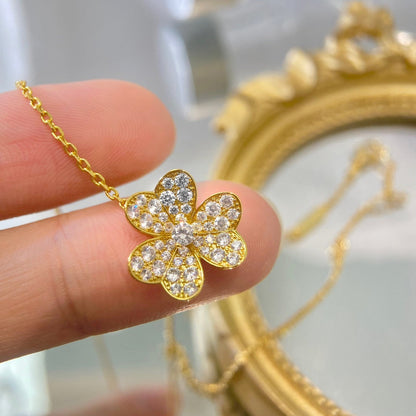[Vintora]COLLIER FLEUR DIAMANT