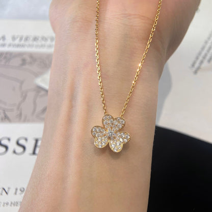 [Vintora]COLLIER FLEUR DIAMANT