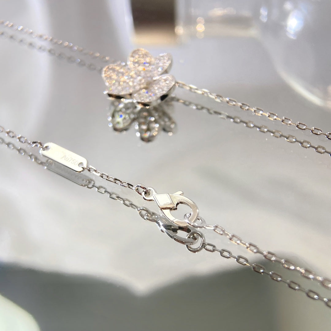 [Vintora]COLLIER FLEUR DIAMANT