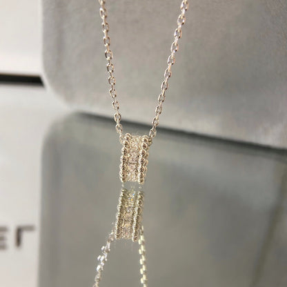 [Vintora]COLLIER DIAMANT PERLEE