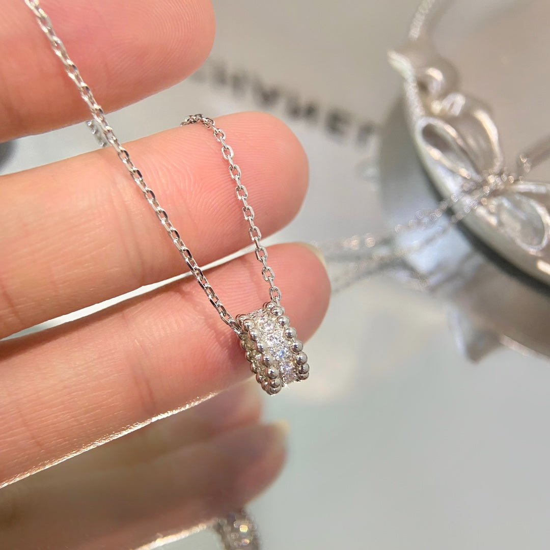 [Vintora]COLLIER DIAMANT PERLEE
