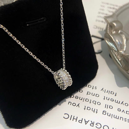 [Vintora]COLLIER DIAMANT PERLEE