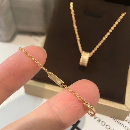 [Vintora]COLLIER DIAMANT PERLEE