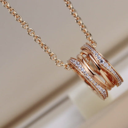 [Vintora]ZERO 1 PINK GOLD NECKLACE
