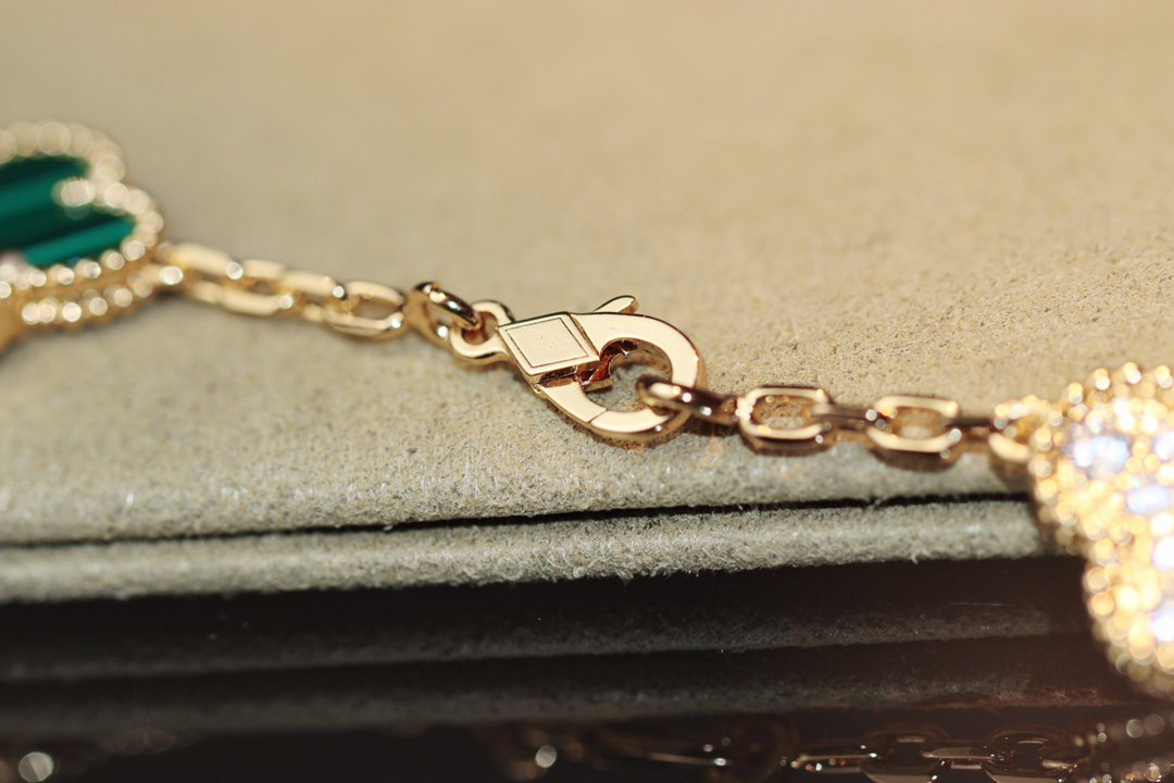 [Vintora]CLOVER 20 MOTIFS ONYX ROSE GOLD