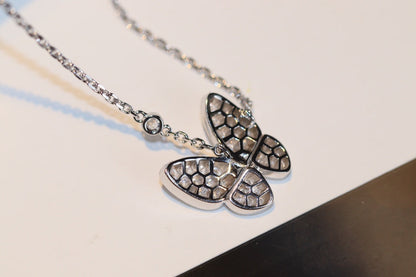 [Vintora]COLLIER DIAMANT PAPILLON