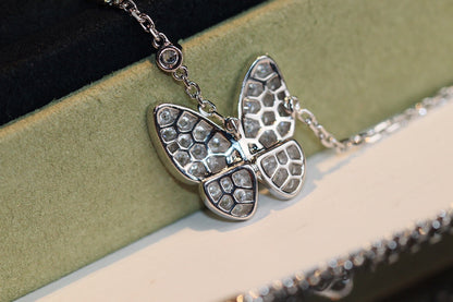 [Vintora]COLLIER DIAMANT PAPILLON