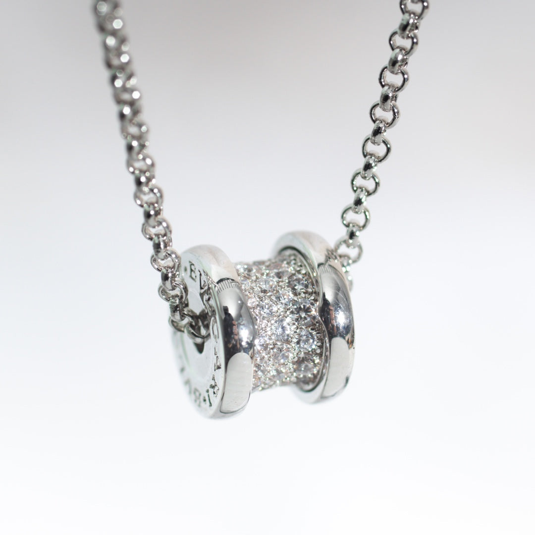 [Vintora]ZERO 1 SILVER DIAMOND NECKLACE