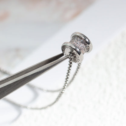 [Vintora]ZERO 1 SILVER DIAMOND NECKLACE