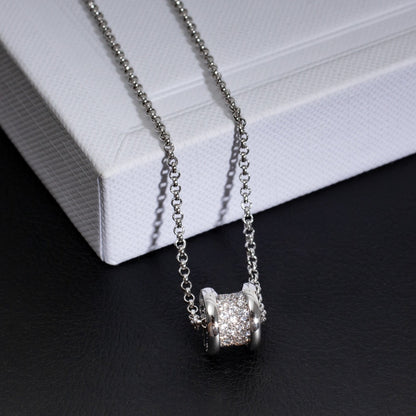 [Vintora]ZERO 1 SILVER DIAMOND NECKLACE