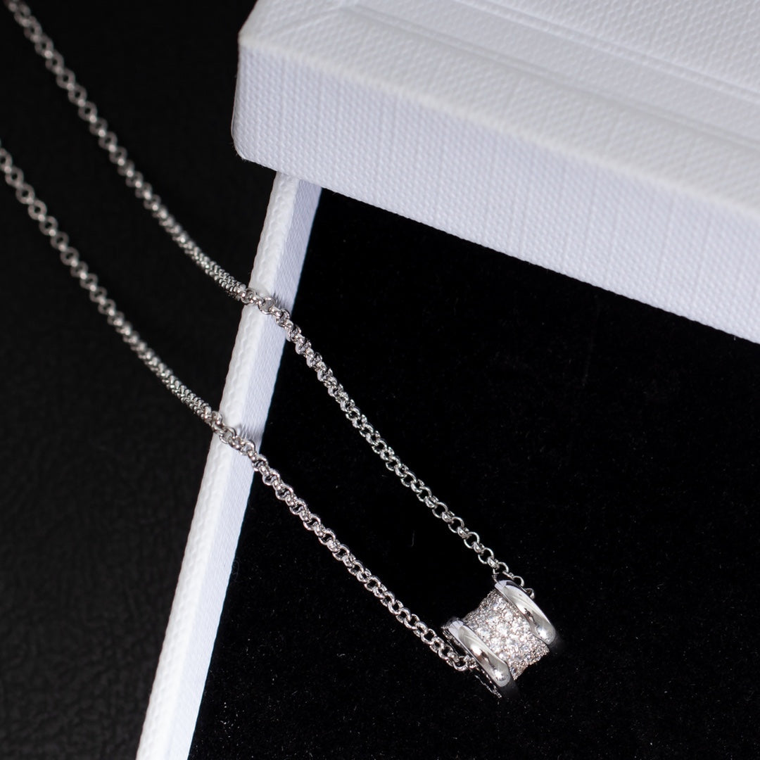 [Vintora]ZERO 1 SILVER DIAMOND NECKLACE