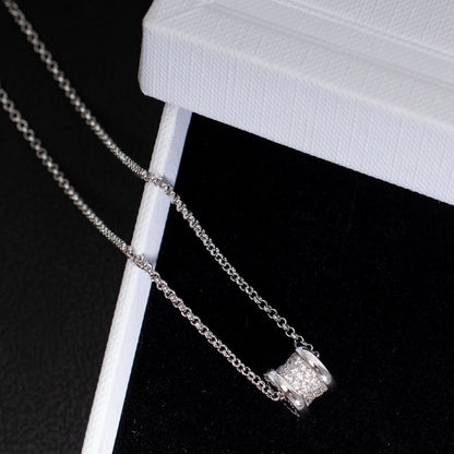 [Vintora]ZERO 1 SILVER DIAMOND NECKLACE