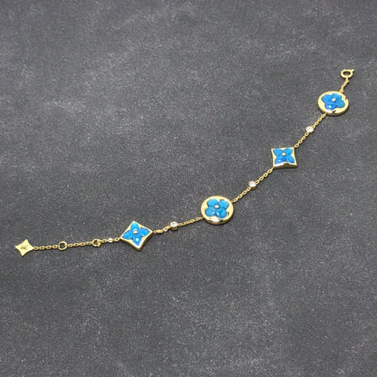 [Vintora]STAR AND SUN TURQUOISE 4 MOTIFS 3 DIAMONDS