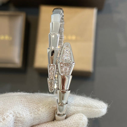 [Vintora]SERPENTI BRACELET DIAMONDS SILVER